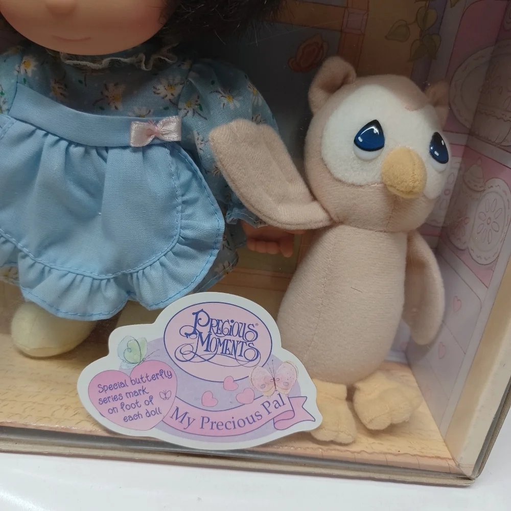 NEW VTG PRECIOUS MOMENTS 1998 Jocelyn Owl Stuffed Animal Pal Doll